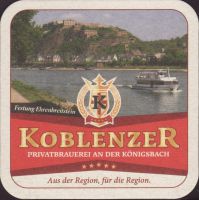 Beer coaster konigsbacher-50-zadek