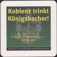 Beer coaster konigsbacher-55-zadek-small