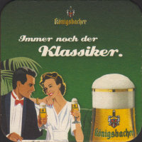 Beer coaster konigsbacher-62-zadek