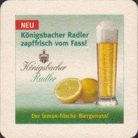 Beer coaster konigsbacher-66-zadek