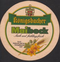 Beer coaster konigsbacher-74-zadek