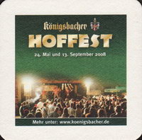 Beer coaster konigsbacher-8-zadek-small