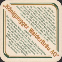 Pivní tácek konigsegger-walder-brau-5-zadek