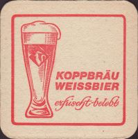 Beer coaster kopp-brau-1-zadek