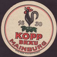 Pivní tácek kopp-brau-2-oboje