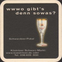 Beer coaster kostritzer-56-zadek