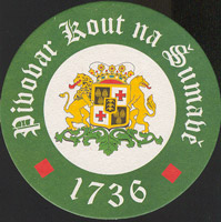 Beer coaster kout-na-sumave-1