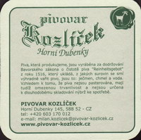 Beer coaster kozlicek-2-zadek