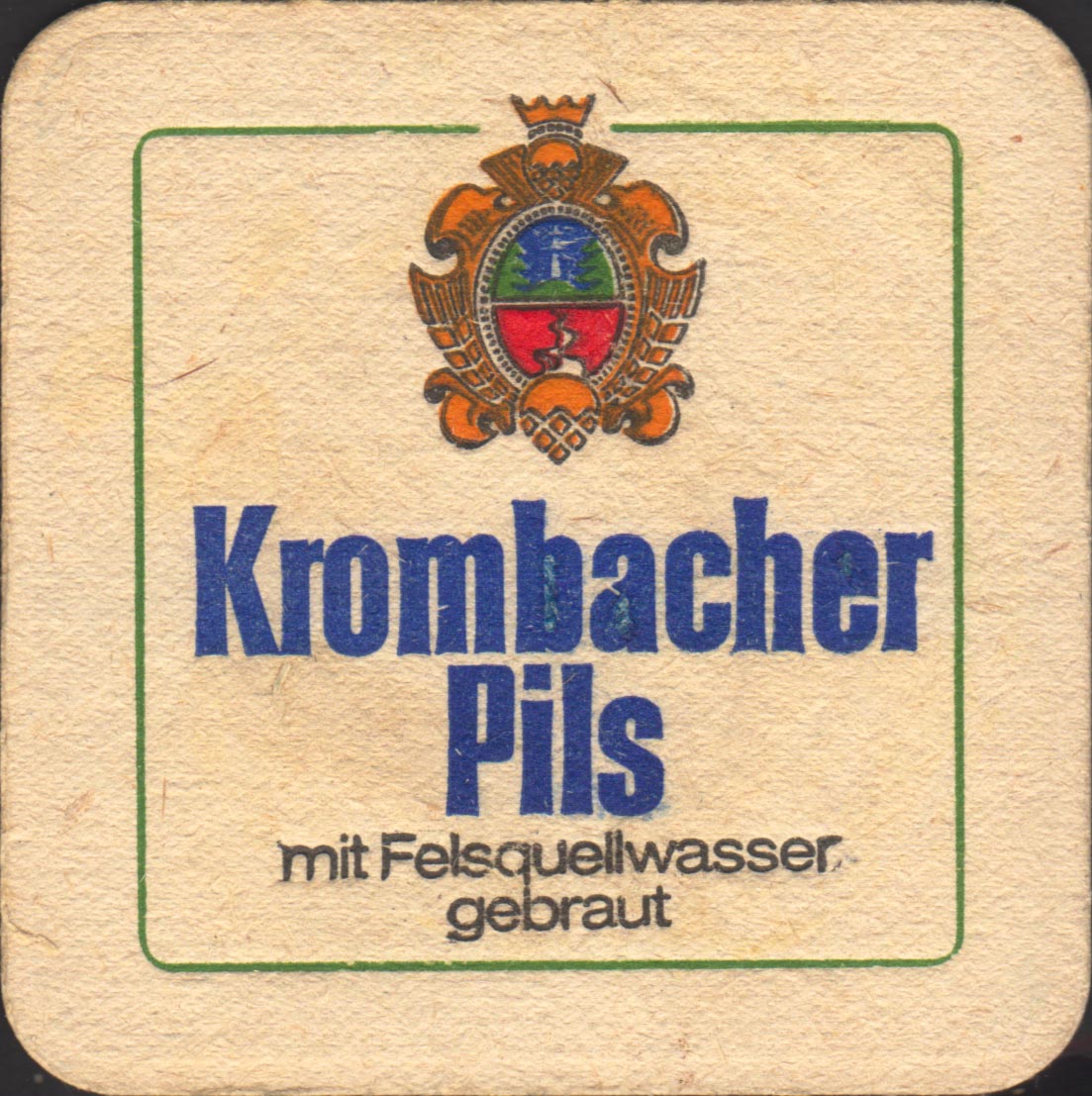 Beer coaster krombacher-1