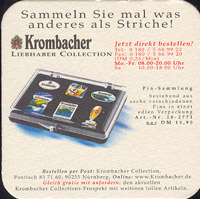 Beer coaster krombacher-12-zadek