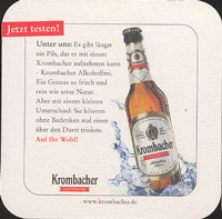 Beer coaster krombacher-14-zadek