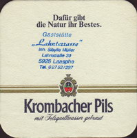 Beer coaster krombacher-23
