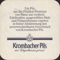 Beer coaster krombacher-24-zadek