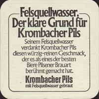 Beer coaster krombacher-28-zadek-small