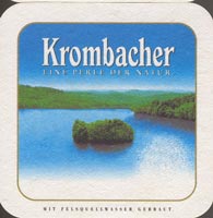Beer coaster krombacher-3-zadek