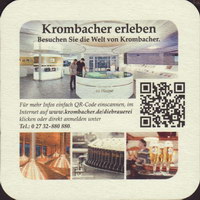 Beer coaster krombacher-35-zadek-small