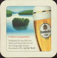 Beer coaster krombacher-42-zadek