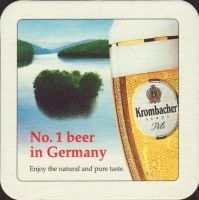 Beer coaster krombacher-45-zadek