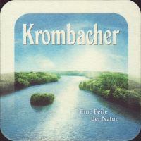 Beer coaster krombacher-48-zadek