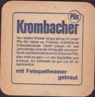 Beer coaster krombacher-52-zadek