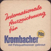Beer coaster krombacher-58