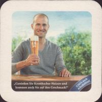Beer coaster krombacher-66-zadek