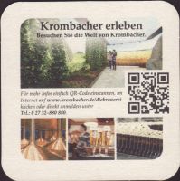 Pivní tácek krombacher-67-zadek-small