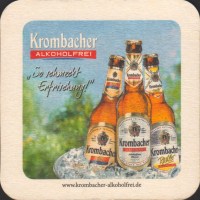 Beer coaster krombacher-80-zadek-small