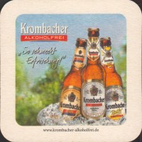 Beer coaster krombacher-81-zadek