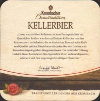 Beer coaster krombacher-82-zadek