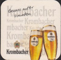 Beer coaster krombacher-83-zadek