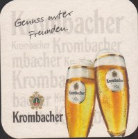 Pivní tácek krombacher-83-zadek-small