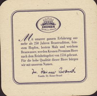 Beer coaster kronen-18-zadek-small