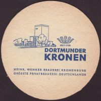 Beer coaster kronen-64-zadek