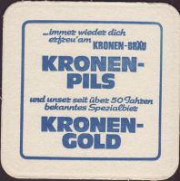 Beer coaster kronen-brau-2-zadek