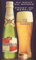 Beer coaster kronenbourg-100