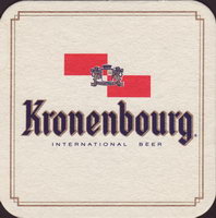 Beer coaster kronenbourg-114-oboje