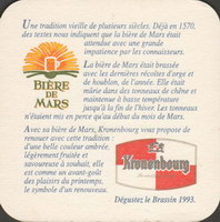 Beer coaster kronenbourg-128-zadek-small