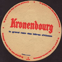 Beer coaster kronenbourg-215-zadek