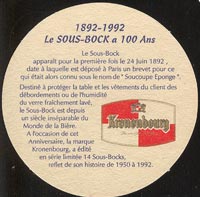 Beer coaster kronenbourg-23-zadek