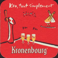 Beer coaster kronenbourg-290
