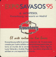 Beer coaster kronenbourg-356-zadek