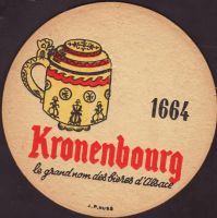 Pivní tácek kronenbourg-425-zadek