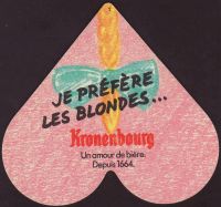 Beer coaster kronenbourg-472