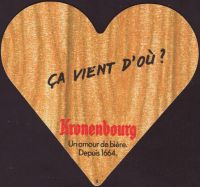 Beer coaster kronenbourg-473