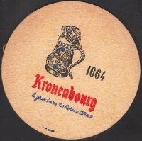 Beer coaster kronenbourg-579-zadek