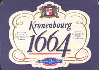 Beer coaster kronenbourg-70-oboje