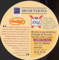 Beer coaster kronenbourg-81-zadek