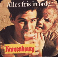 Beer coaster kronenbourg-90