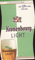 Beer coaster kronenbourg-91
